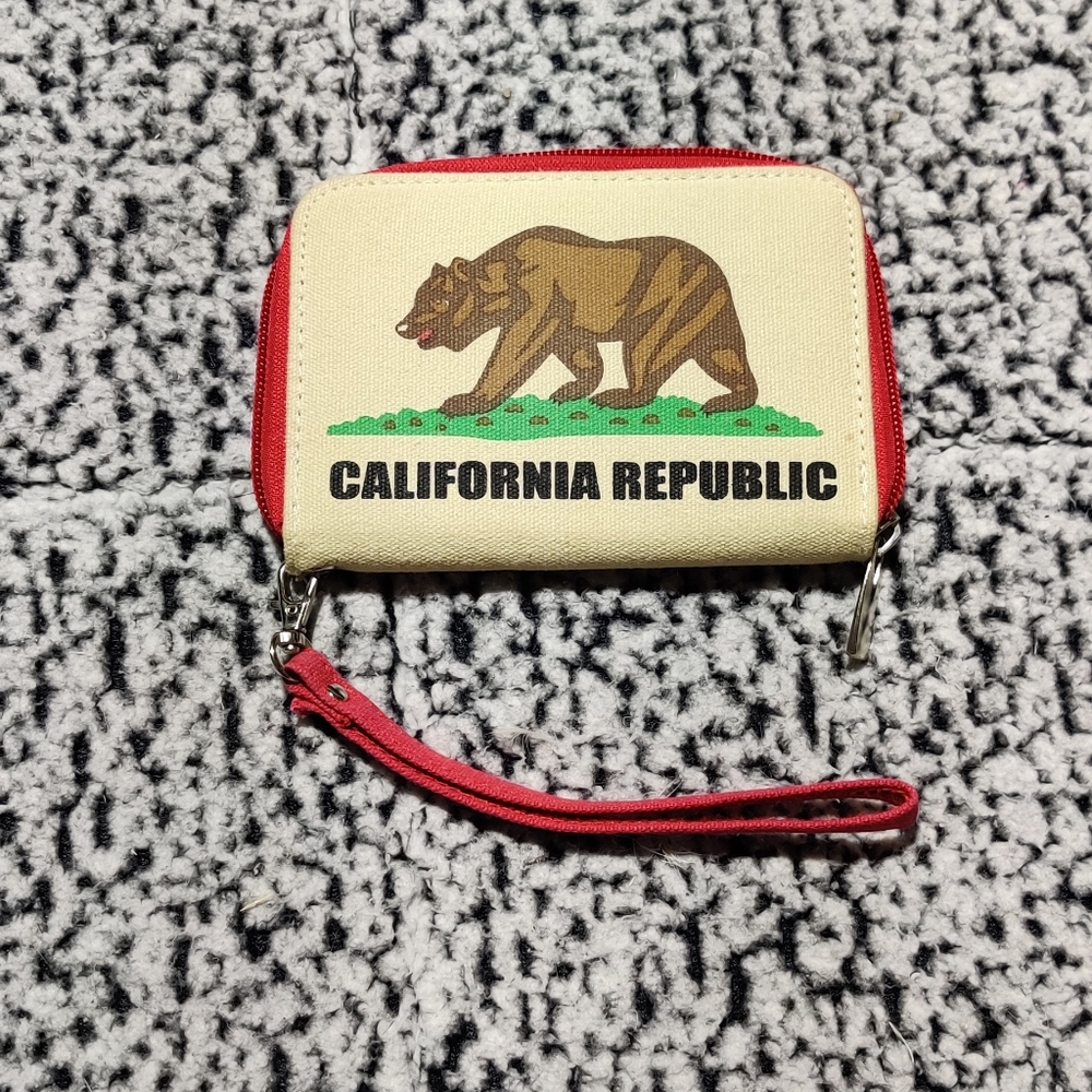 California Republic wallet wristlet
